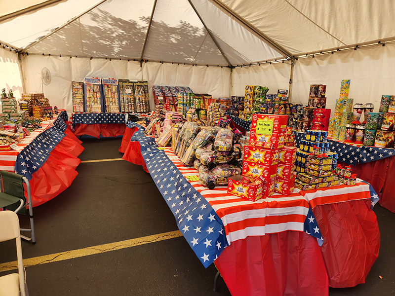 Community Fireworks Sale