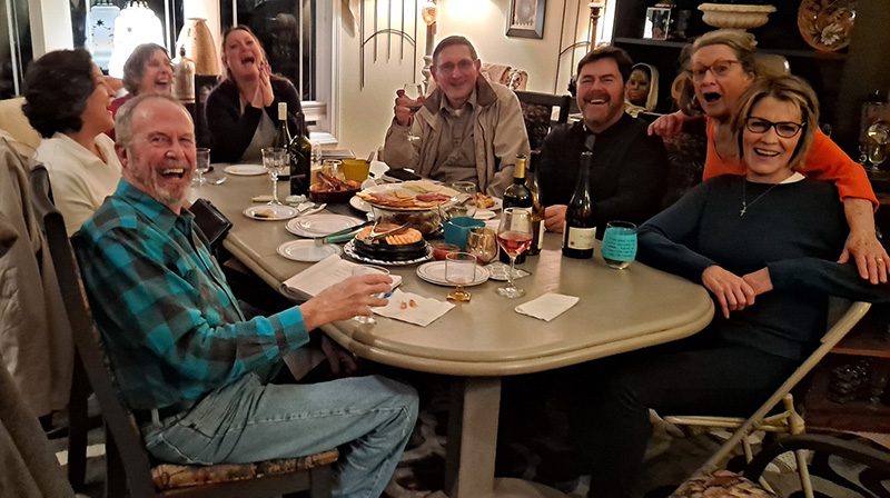 Rotary board meeting